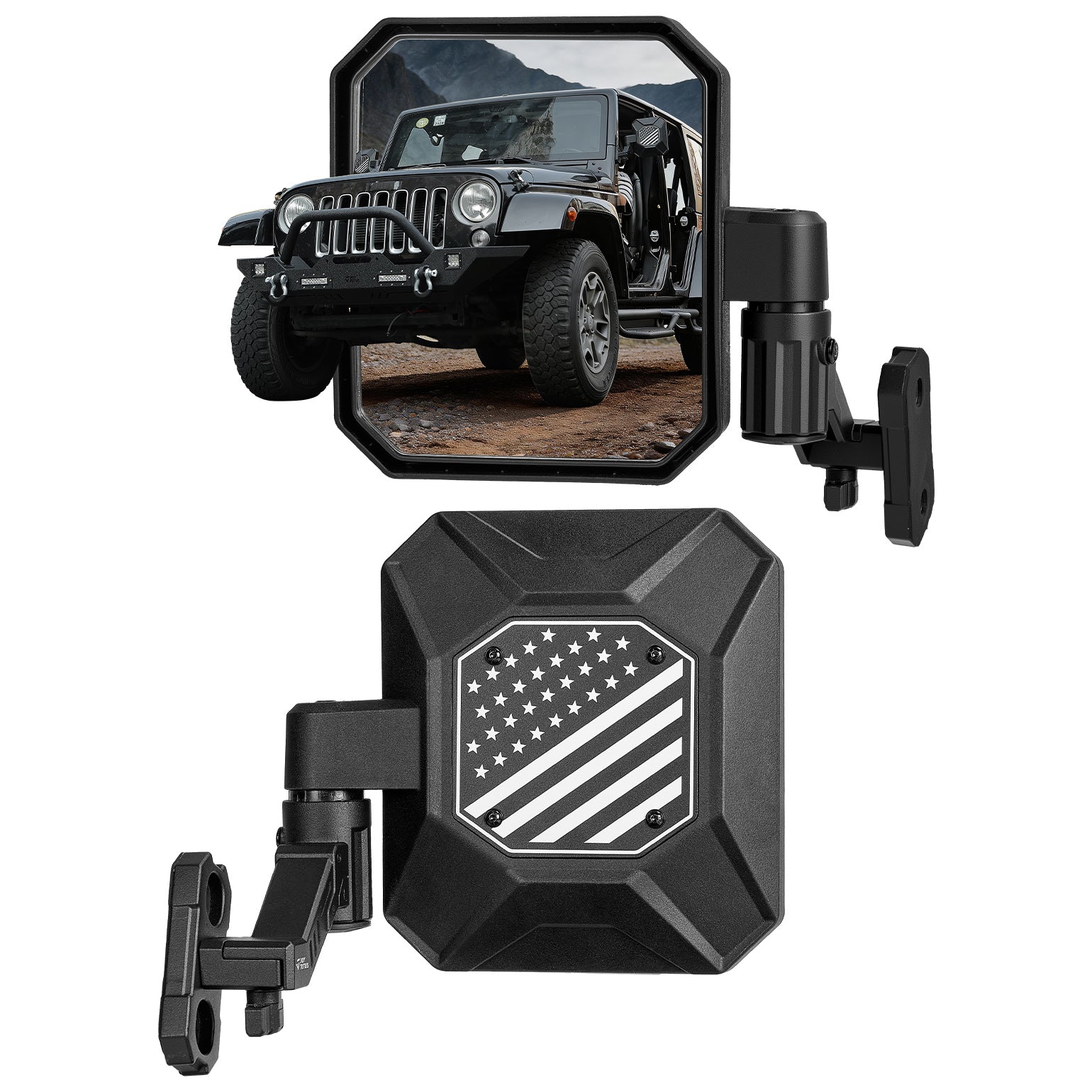Jeep Mirrors Doors Off Compatible with Wrangler JL JK Gladiator JT