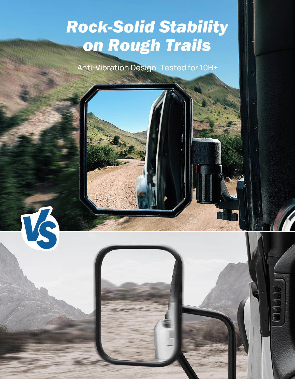 Jeep Mirrors Doors Off Compatible with Wrangler JL JK Gladiator JT