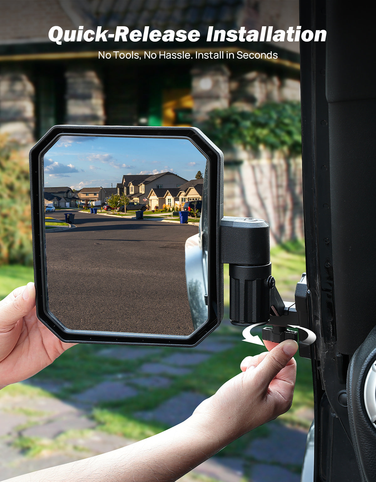 Jeep Mirrors Doors Off Compatible with Wrangler JL JK Gladiator JT