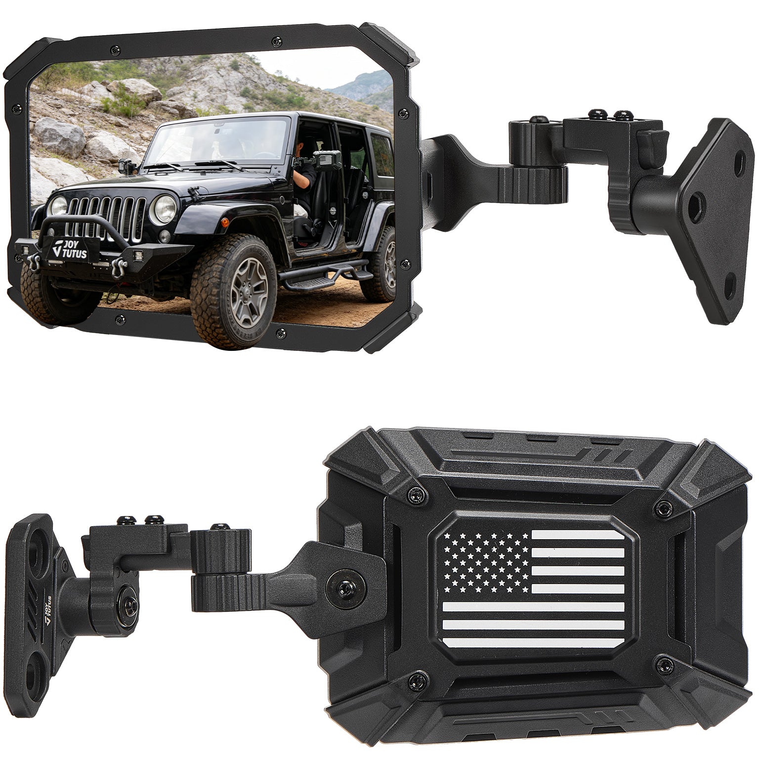 Doors On & Off Trail Mirrors for Jeep Wrangler TJ, JK & JKU (1997–2018)