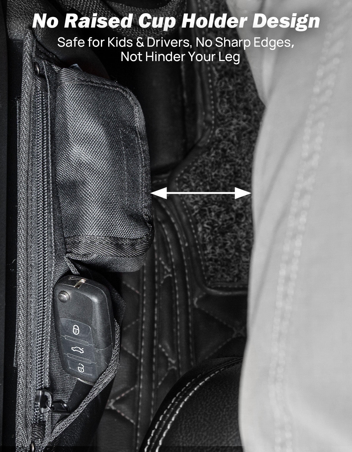 Oxford Front & Rear Door Storage Pockets for 2007-2017 Jeep Wrangler JK 4-Door, 4-Pack