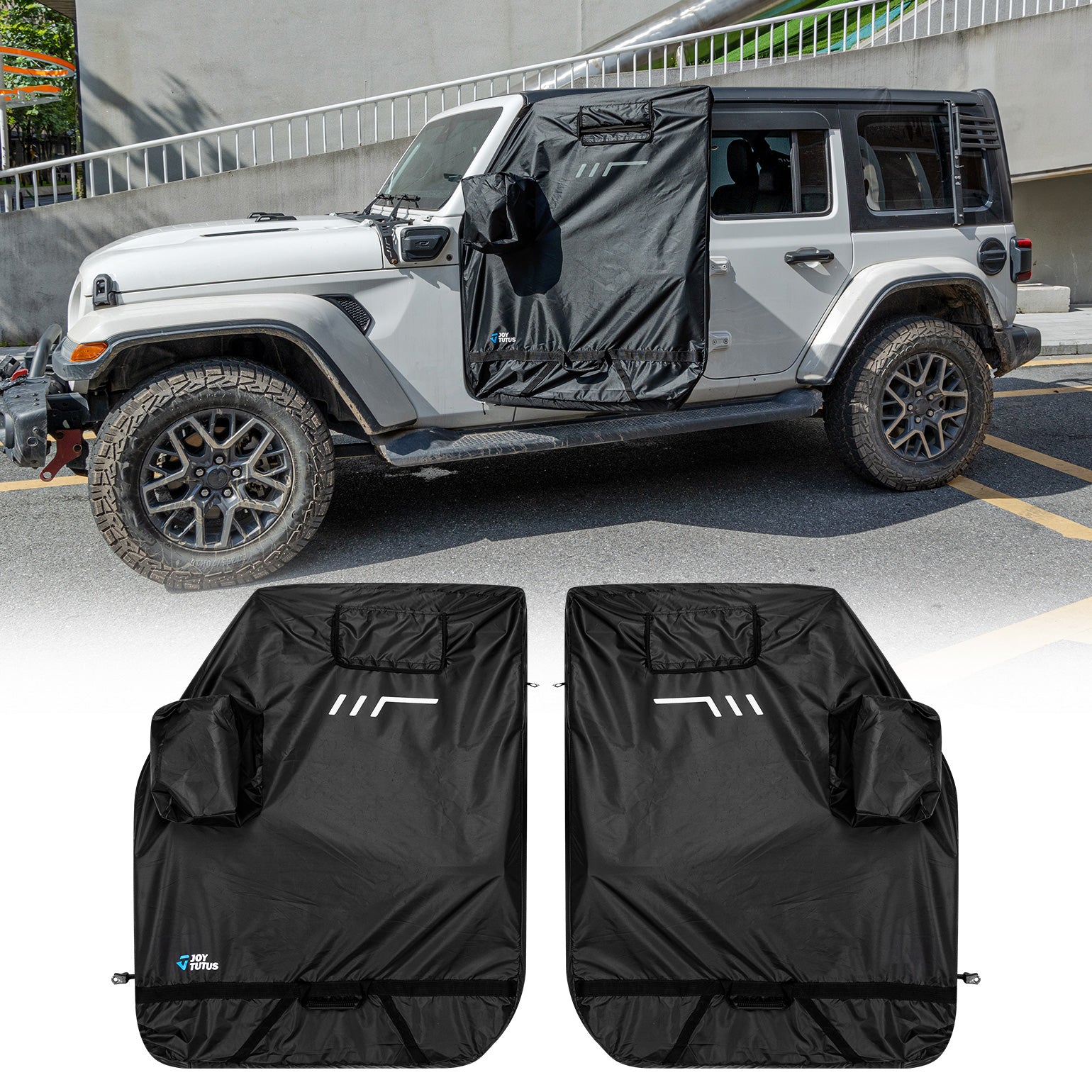 Hard Door Storage Bags for Wrangler CJ–JL & Gladiator JT 1976–2025