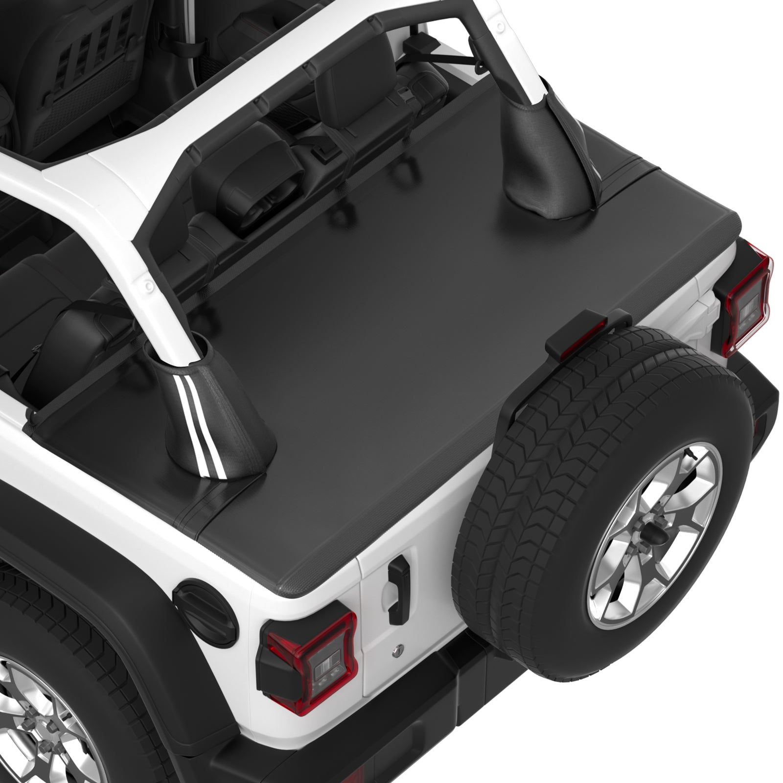 Waterproof Tonneau Cover for Wrangler JLU 4-Door 2018–2026