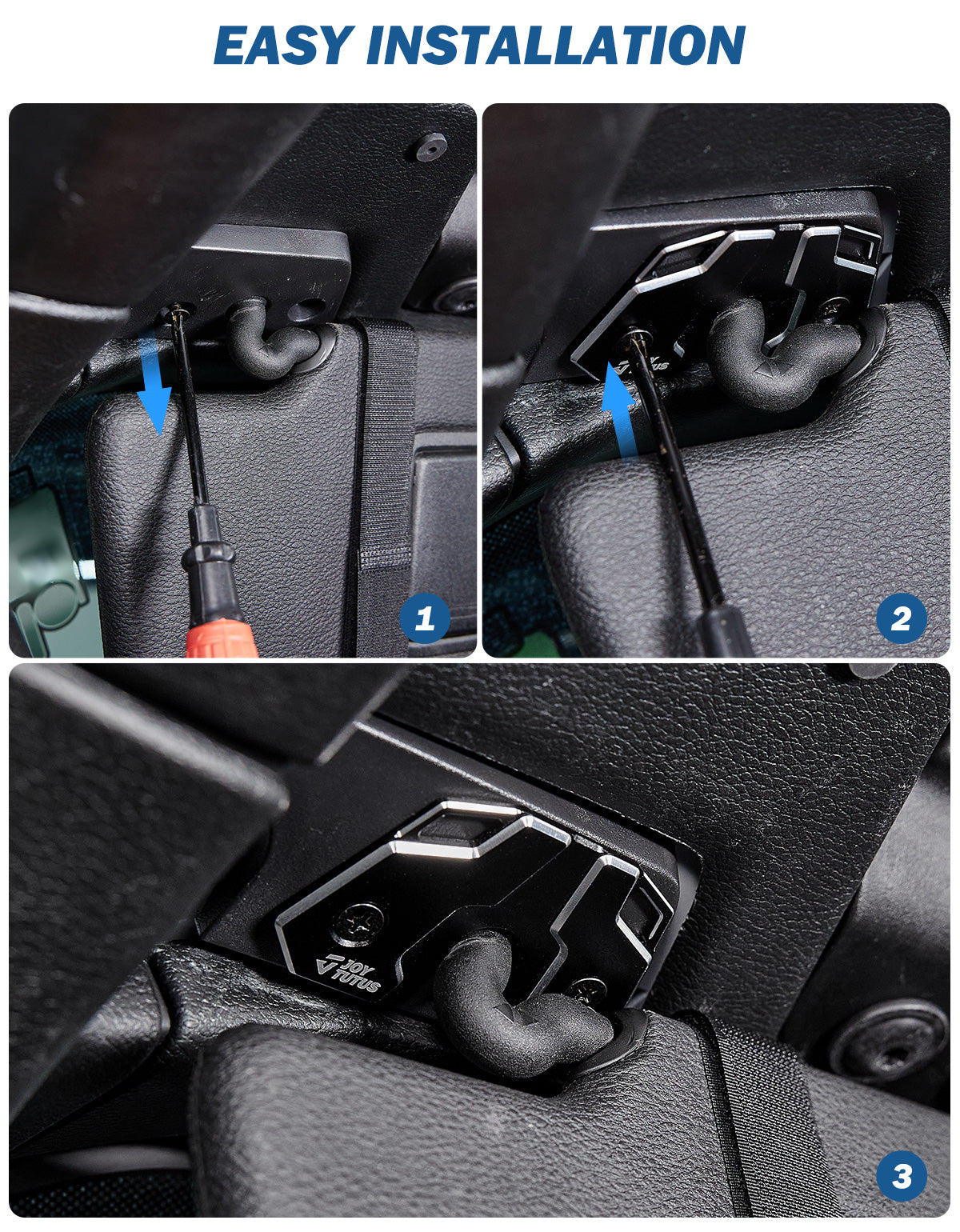 Sun Visor Repair Clips for Jeep Wrangler JK/JL & Gladiator (2PCS)