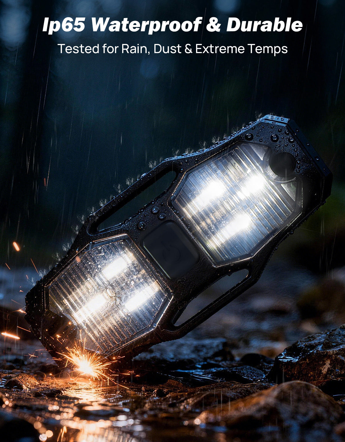 Magnetic LED Dome Map Light for Jeep Wrangler JL & Gladiator JT(2018–2023 JL / 2020–2023 JT)
