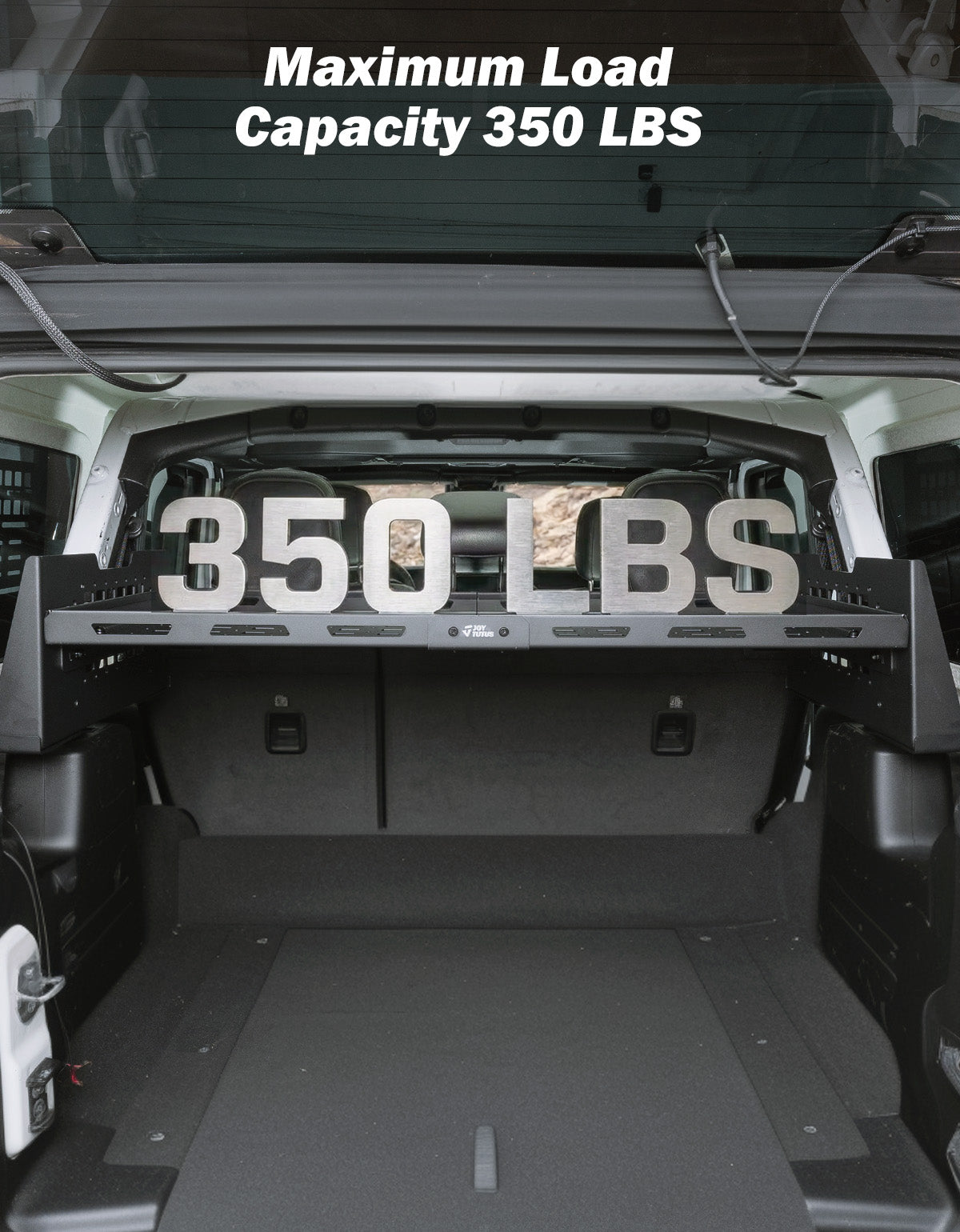 Rear Cargo Shelf for Wrangler JK & JL Unlimited 4-Door Hard Top (2007–2026)