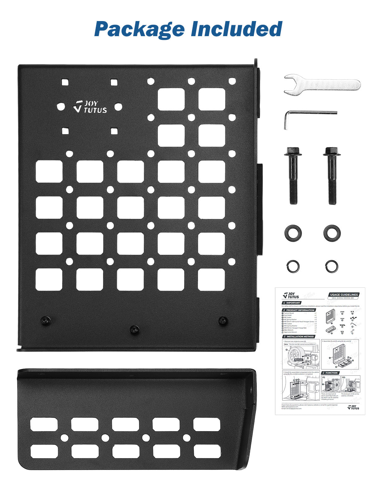 Gas Can Mount Step Bracket for Jeep Wrangler JL 2018–2026 Tailgate