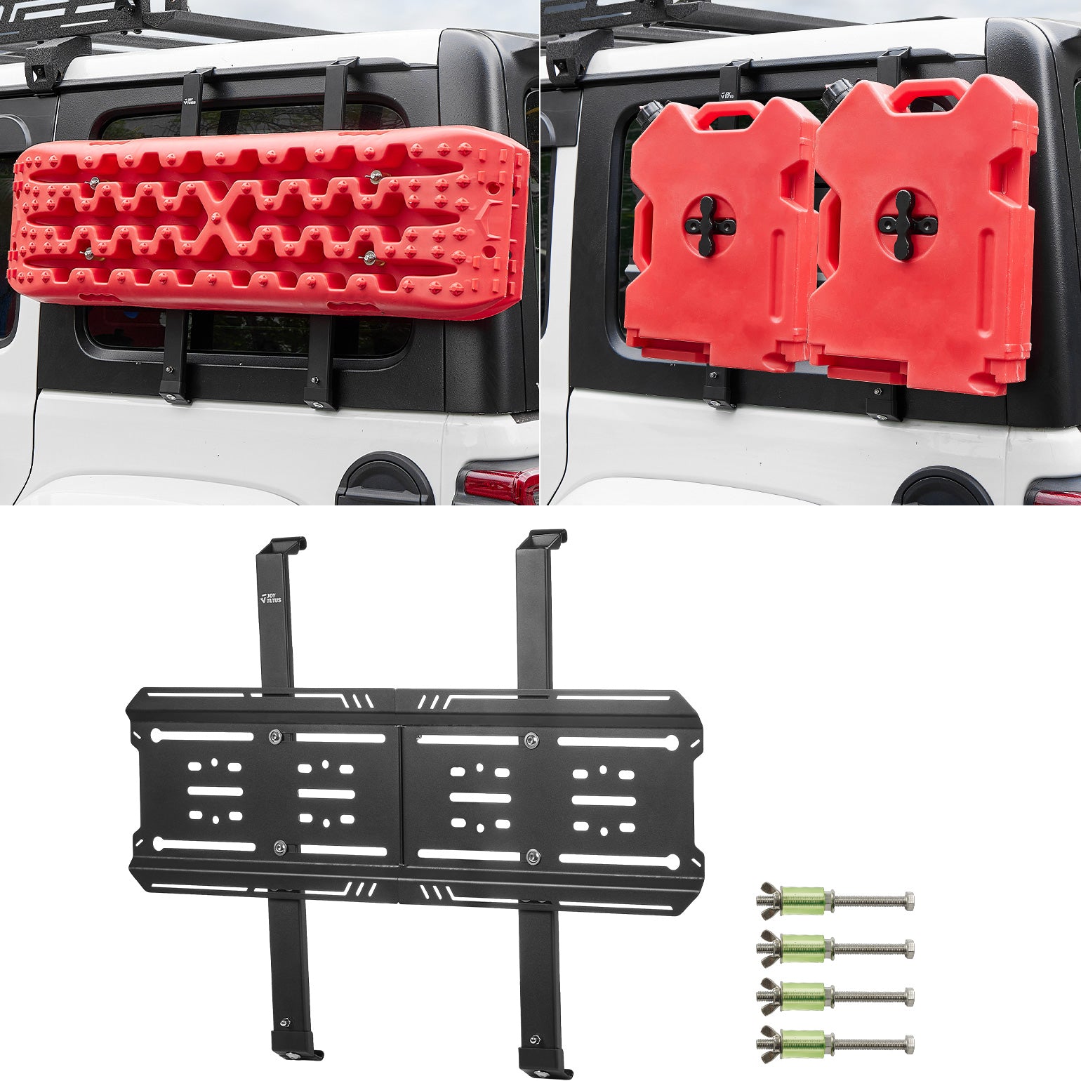 Rear Window MOLLE Storage Panel for Jeep Wrangler JL 2018–2026 (Hard Top)