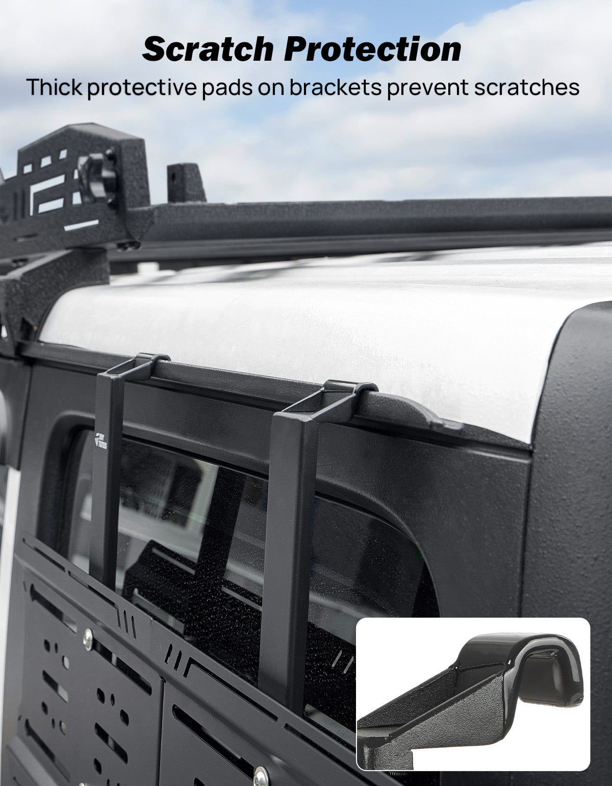Rear Window MOLLE Storage Panel for Jeep Wrangler JL 2018–2026 (Hard Top)