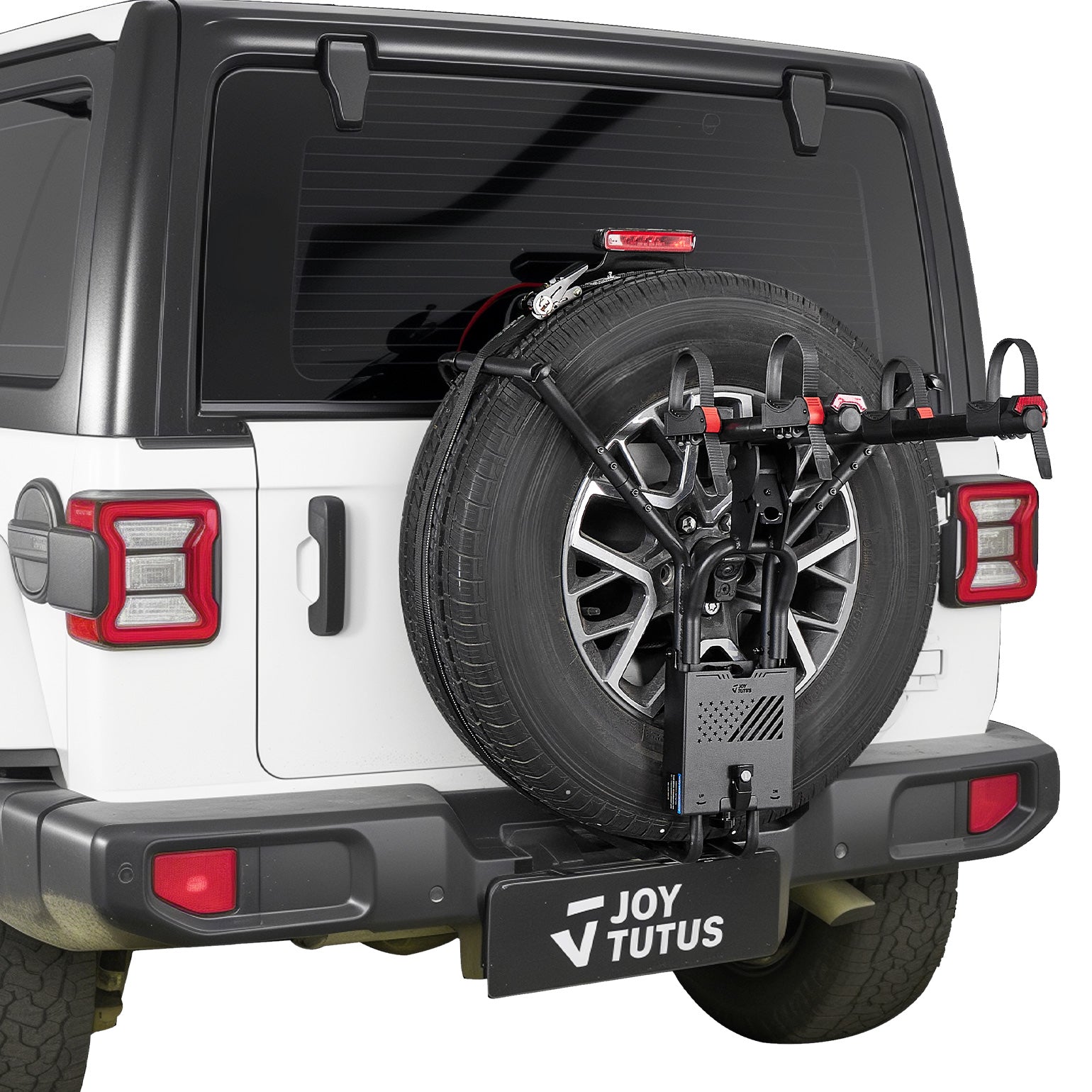 Spare Tire Bike Rack for 2 Bikes – Wrangler, Bronco & SUVs