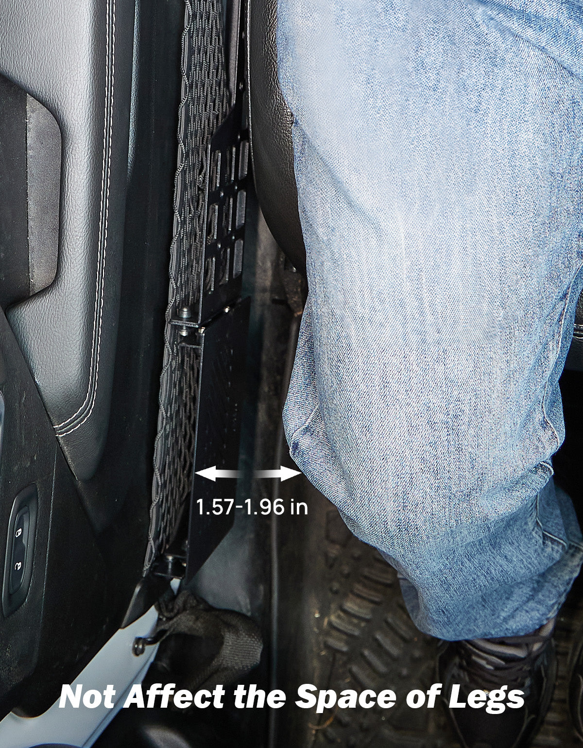 Rear Door Pocket Storage Box for Wrangler JL & Gladiator JT 2018–2023