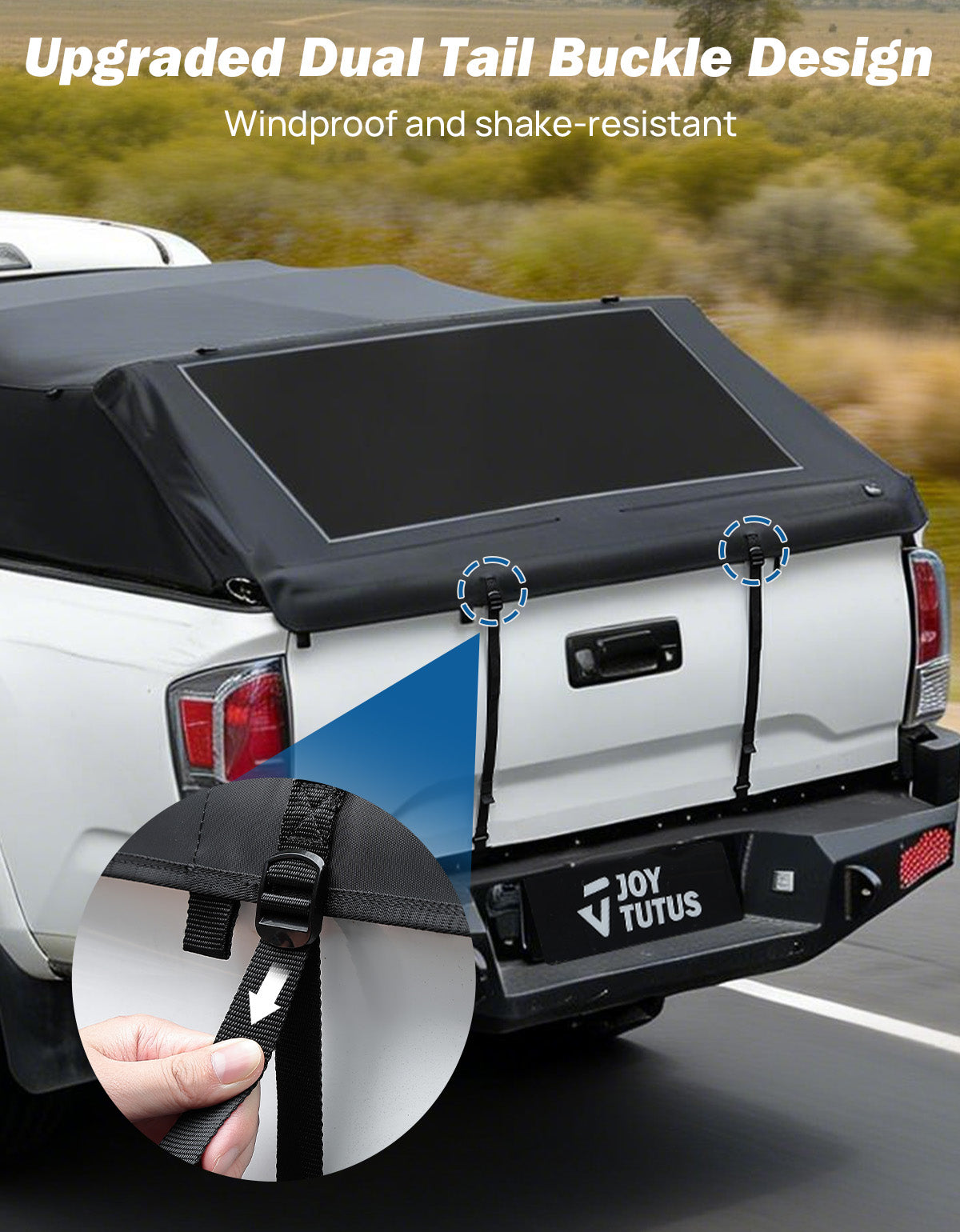 Truck Bed Soft Topper for Toyota Tacoma 6' Bed (2016–2023)