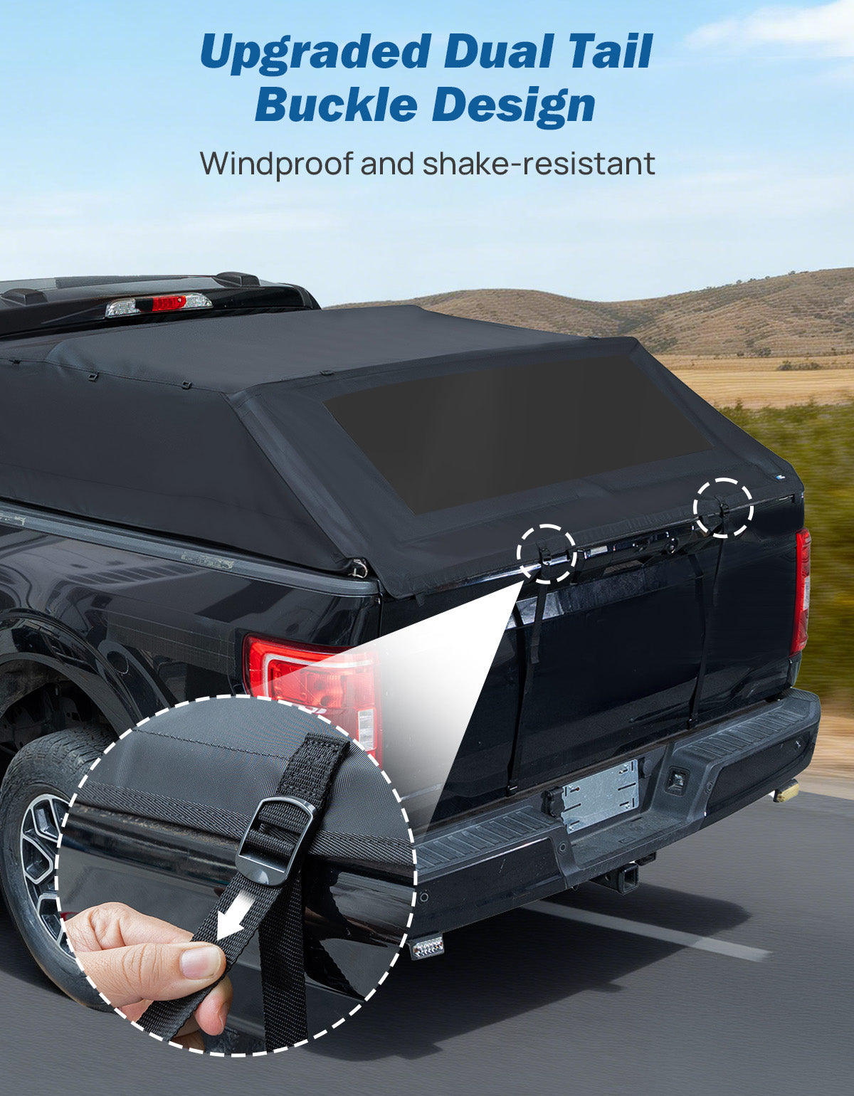 Truck Bed Soft Topper for Ford F-150 5.5' Bed (2015-2026)