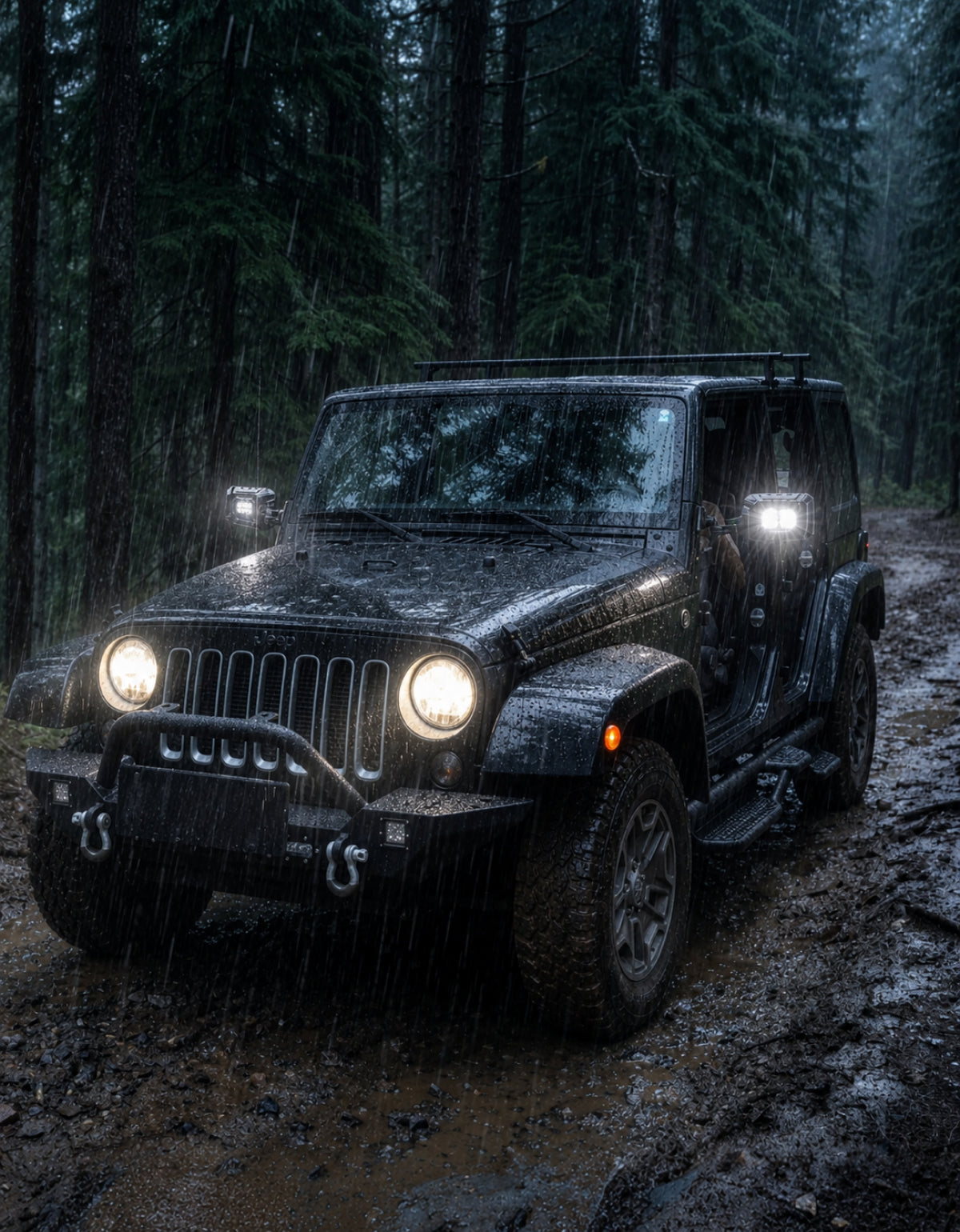 Jeep Mirrors Doors Off Compatible with Wrangler JL JK Gladiator JT