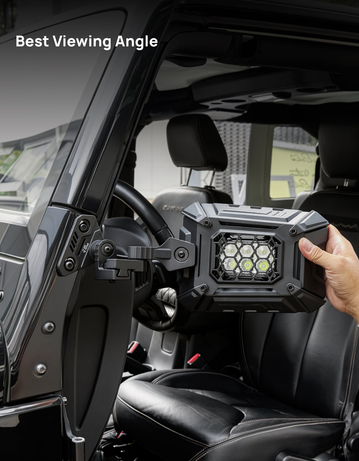 Jeep Mirrors Doors Off Compatible with Wrangler JL JK Gladiator JT