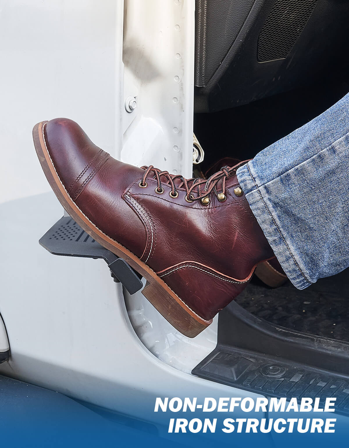 120° Foot Pegs Doors Off for Wrangler JK JL Gladiator JT 2007–2024