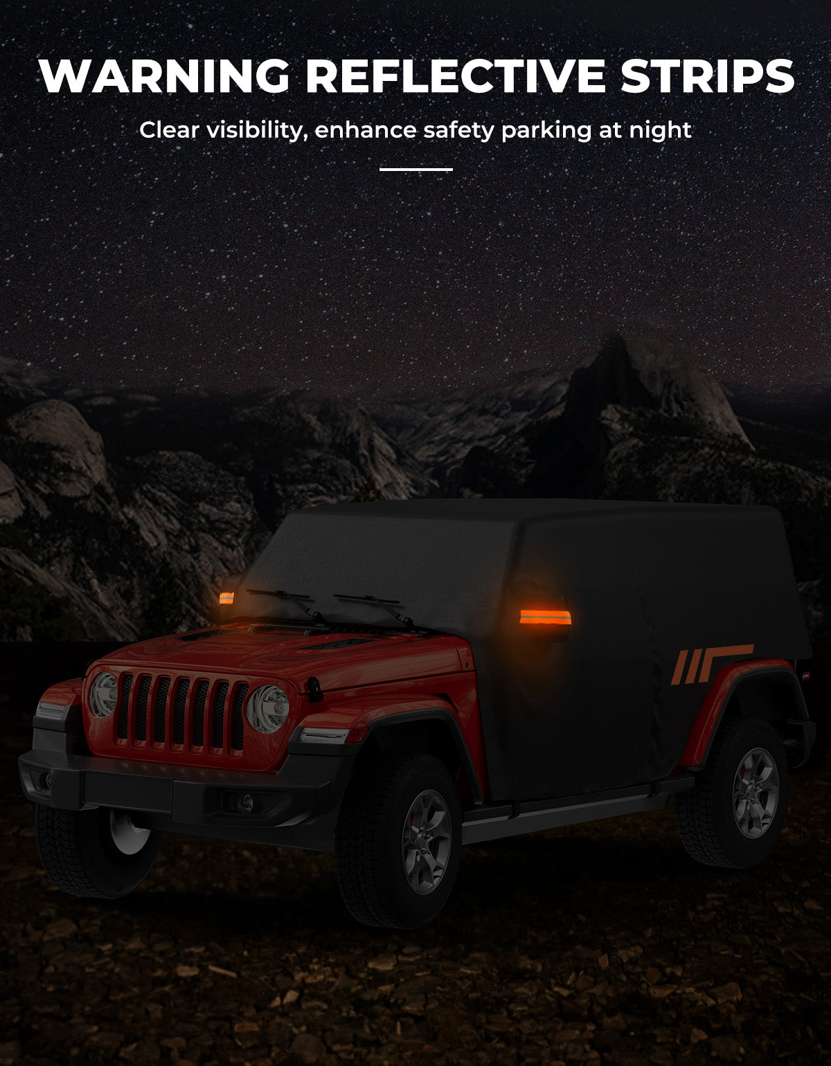 Cab Cover for Jeep Wrangler JK & JL Unlimited 4-Door (2007–2026)