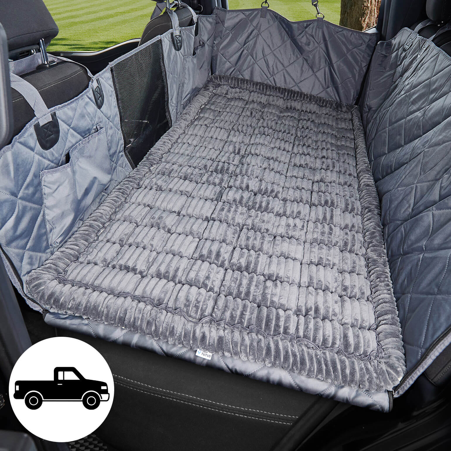 Bench Seat Covers for Trucks with Dog Hammock