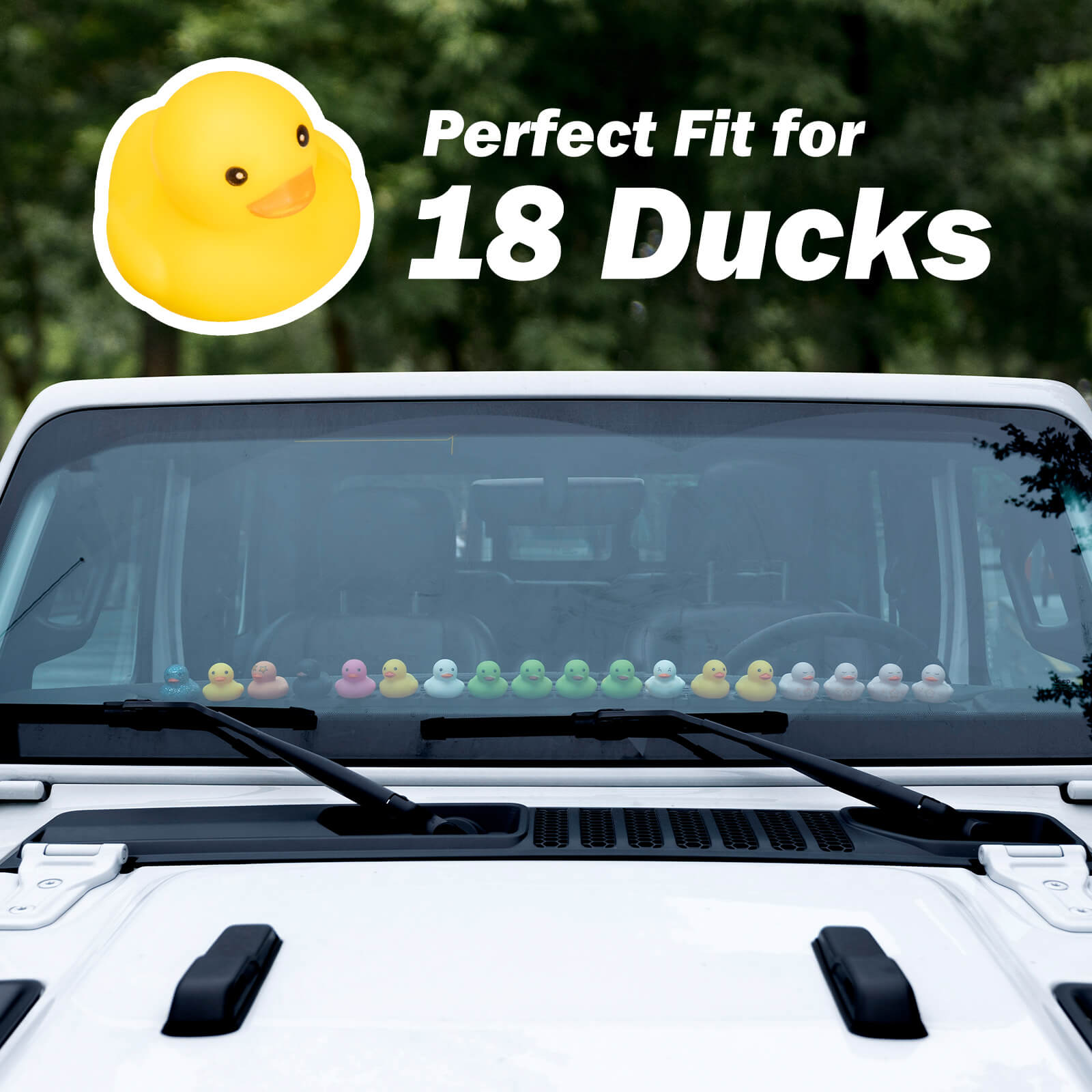 Duck Holder for Jeep Wrangler JL/JT (2018-2023) - 6 Pack