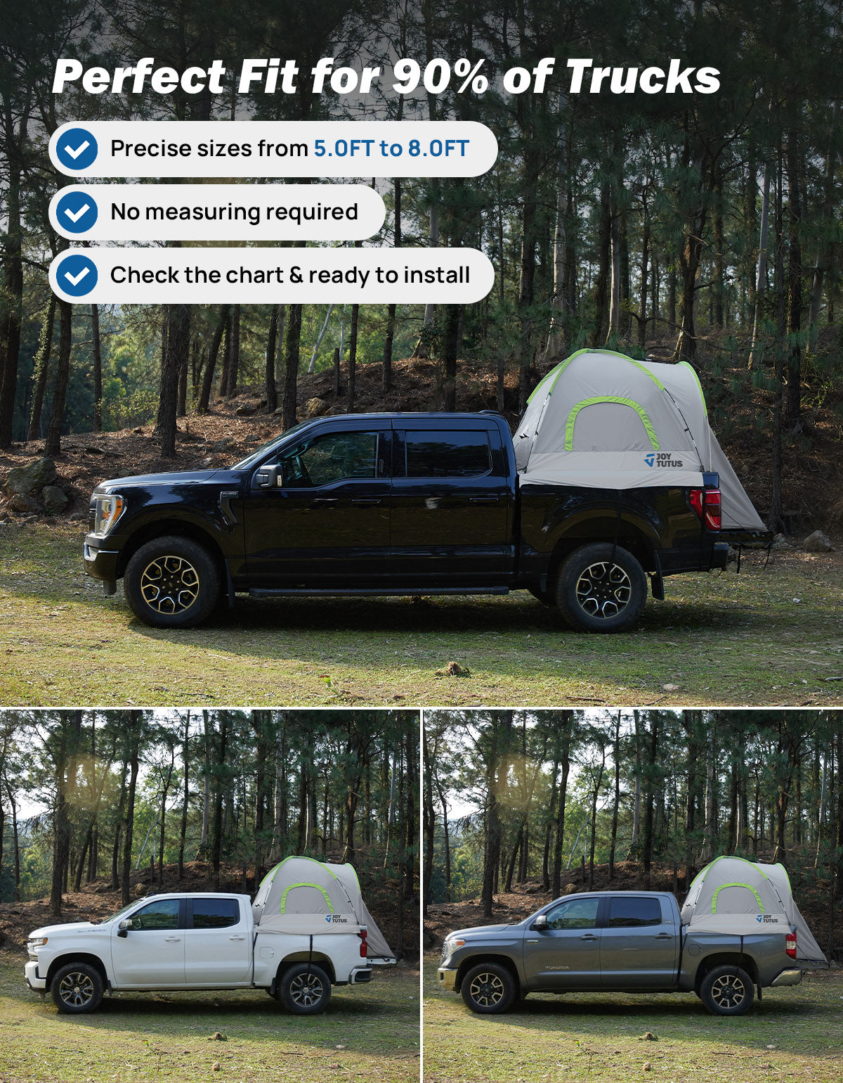 Waterproof Pickup Truck Tent for Camping