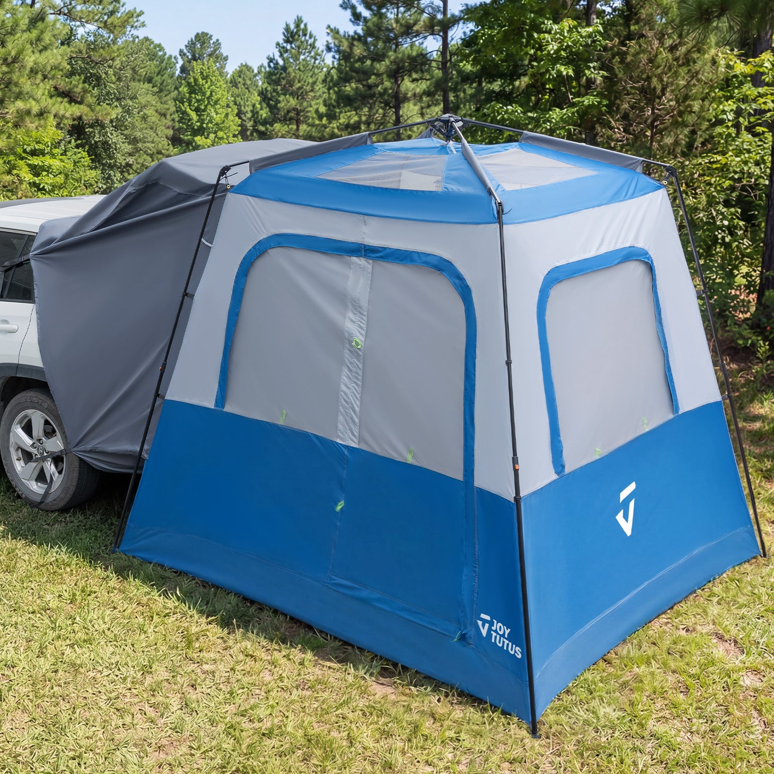 SUV Camping Tent for 5-8 Person, Automatic Instant Setup with Waterproof Rainfly