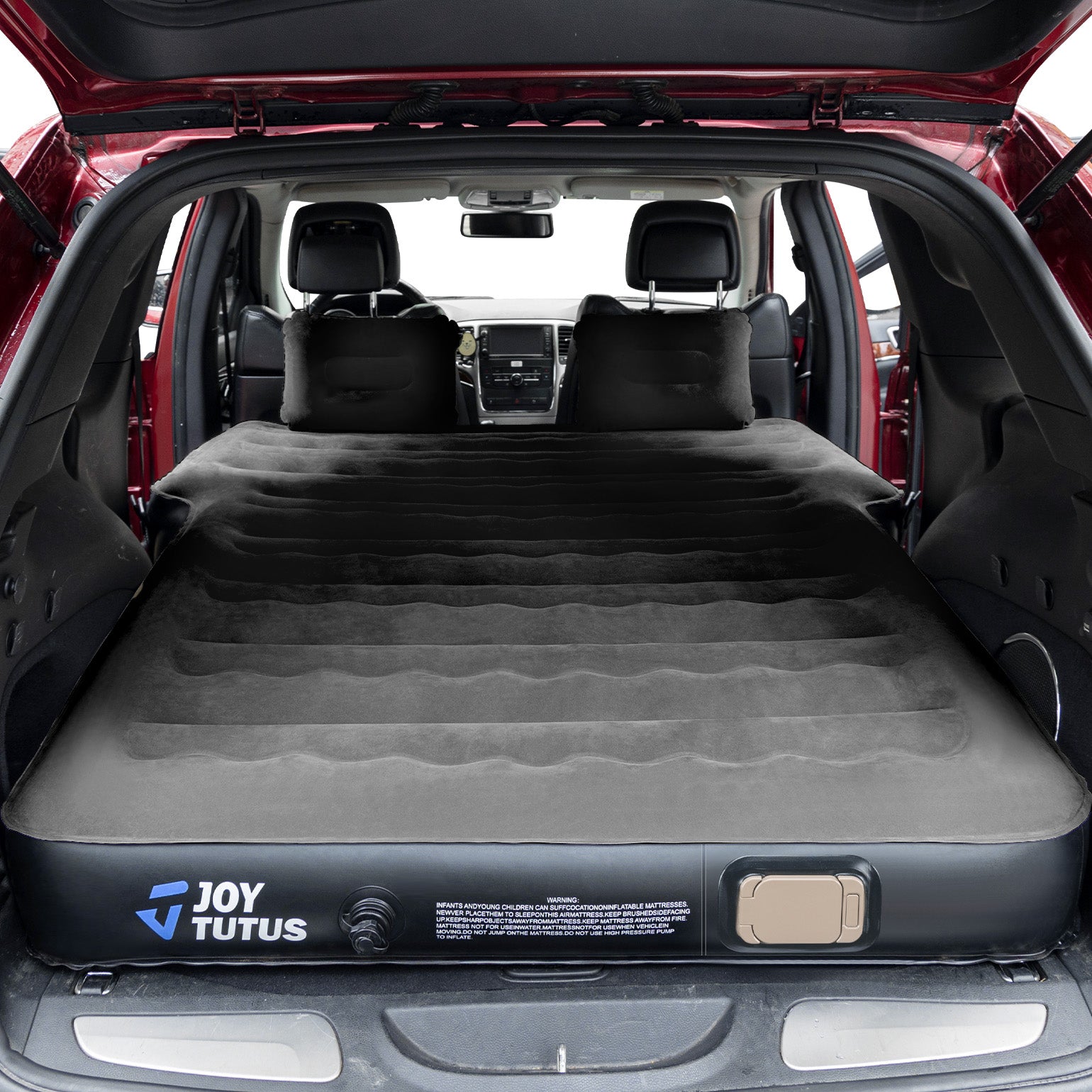 Self-Inflating SUV Air Mattress – Portable Car Camping Bed with Built-In Pump