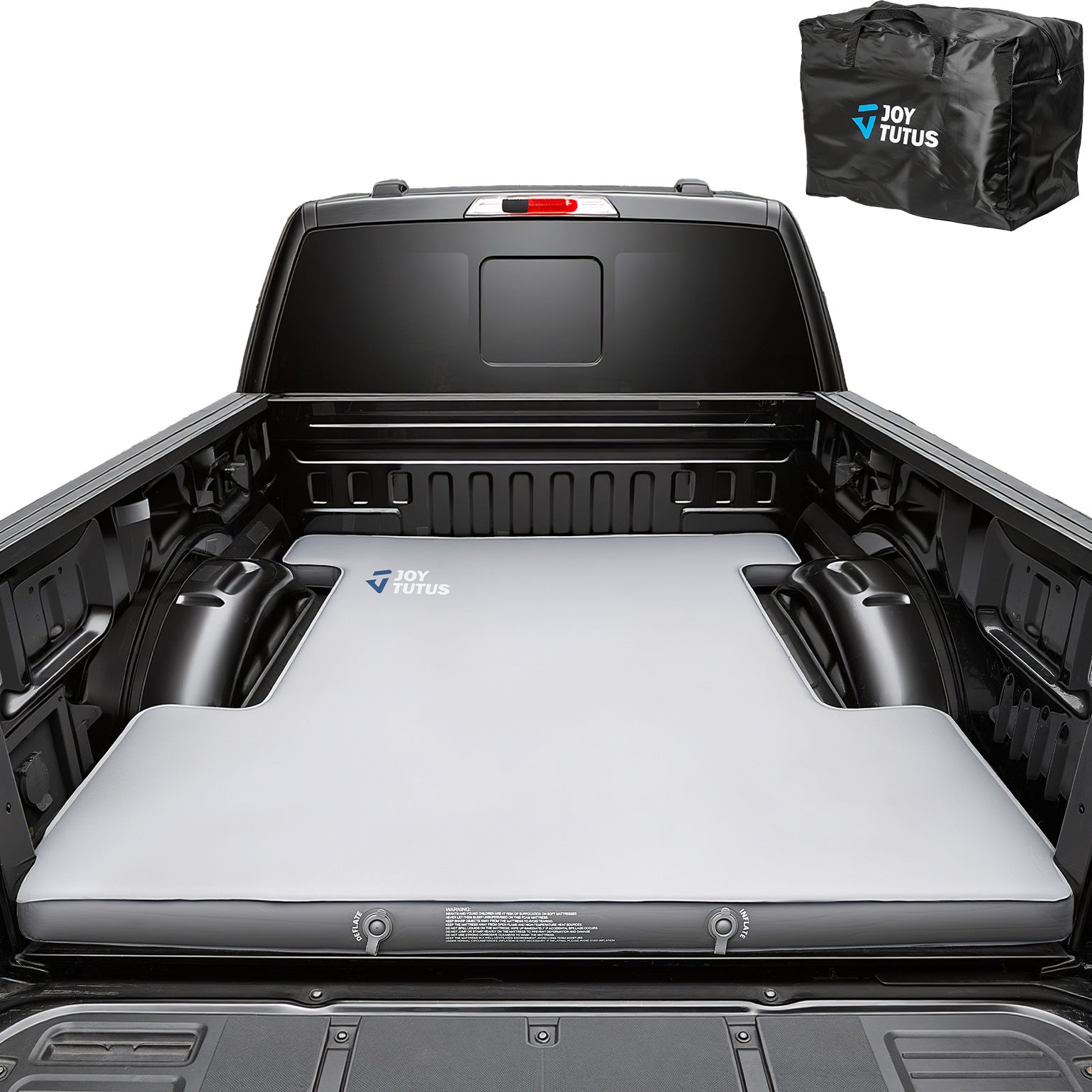 Truck Bed Camping Mattress – 4" Self-Inflating Foam & Air Sleeping Pad