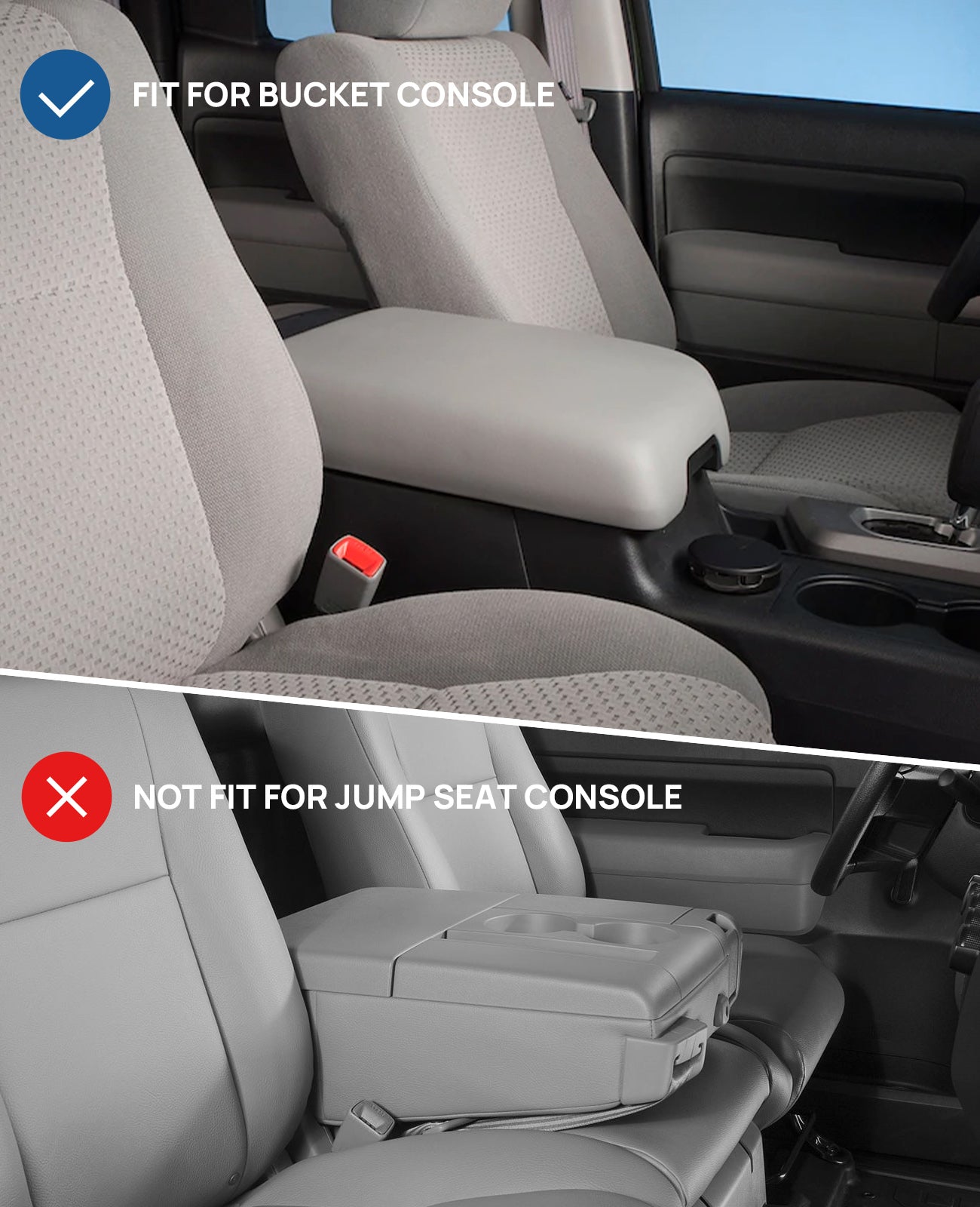 Neoprene Center Console Cover for Tundra 2007–2017 & Sequoia