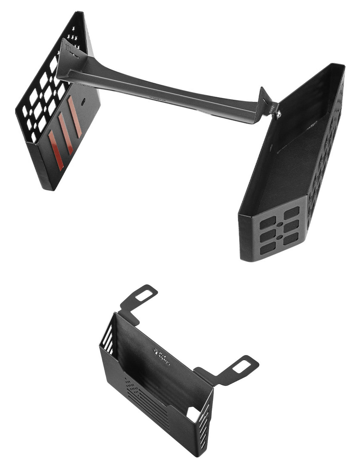 Metal Center Console Organizer for Wrangler JL 2018–2026 & Gladiator JT 2020–2026