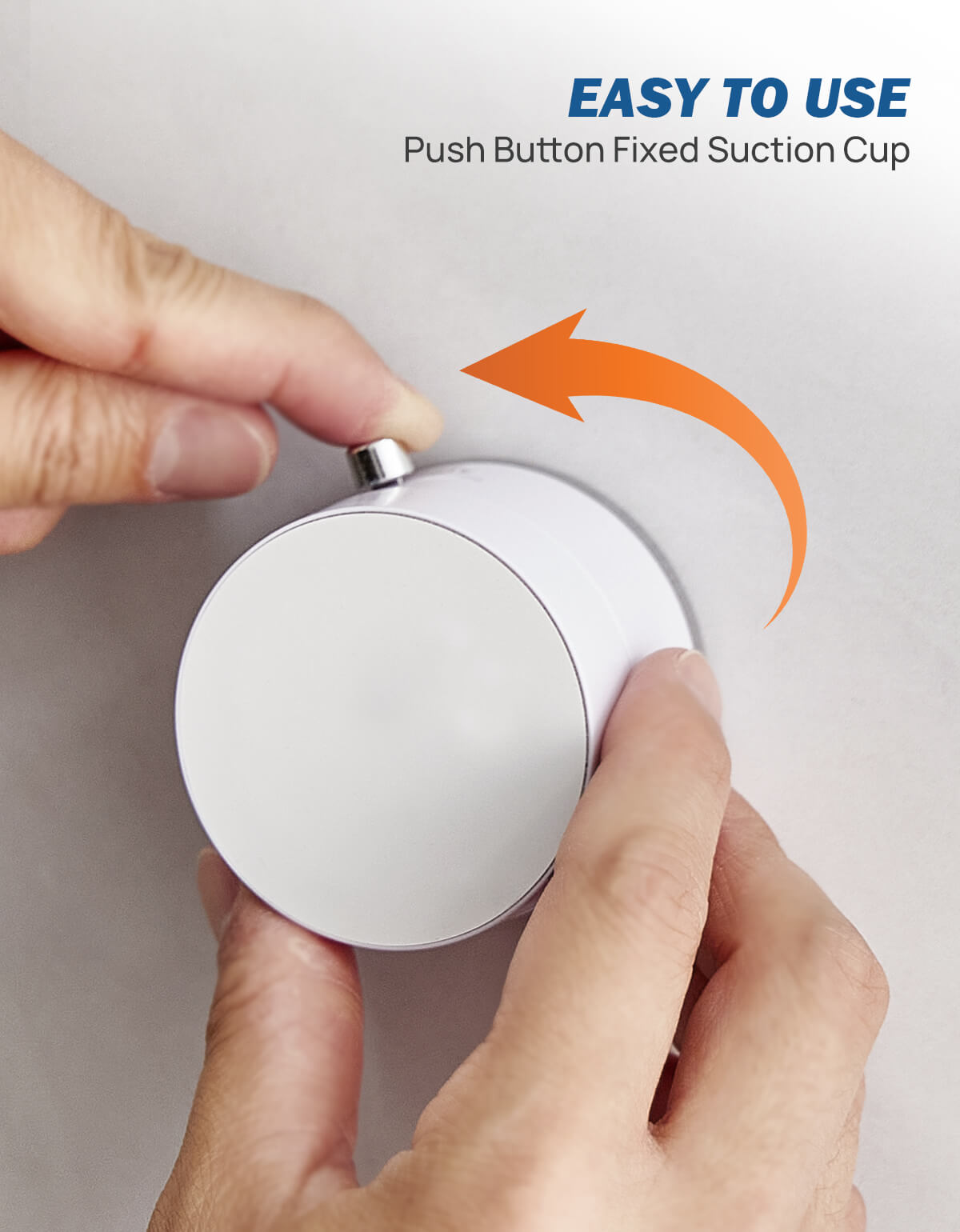 Suction Cup Shower Phone Holder for Mirror, Tile, Kitchen & Window