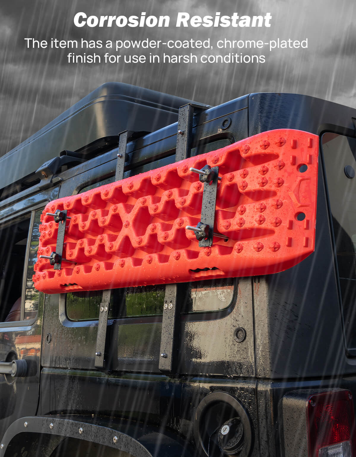 Rear Window Storage Panel Kit Compatible with Jeep Wrangler JK 2007-2018