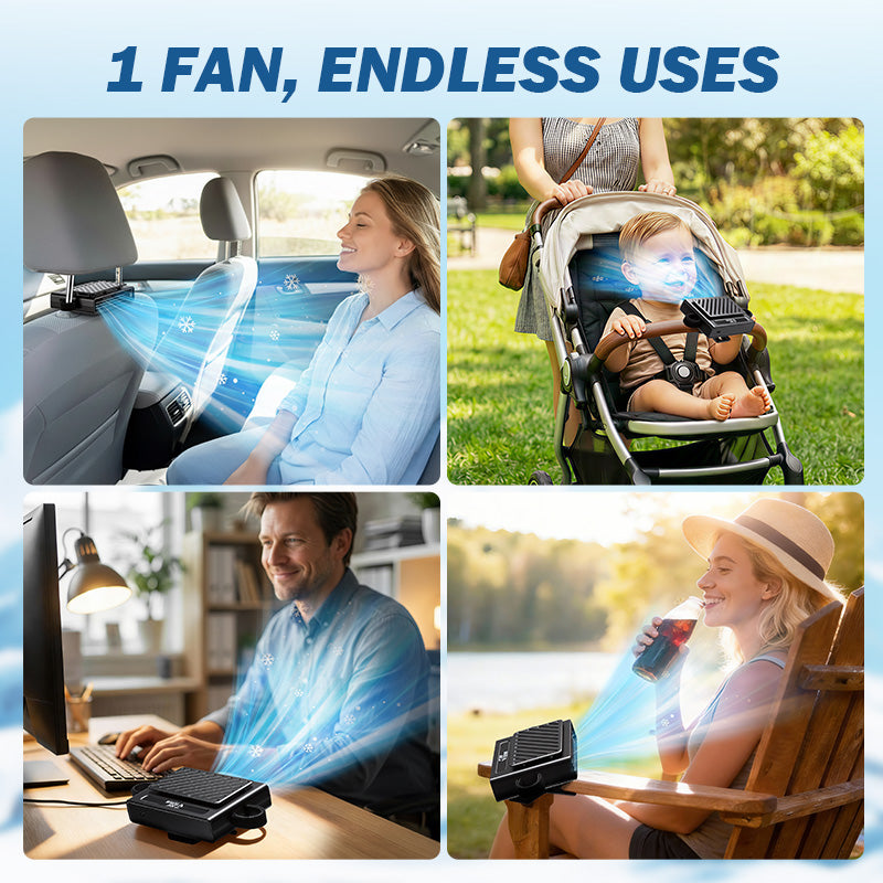 Portable Car Cooling Fan for Trucks & SUVs