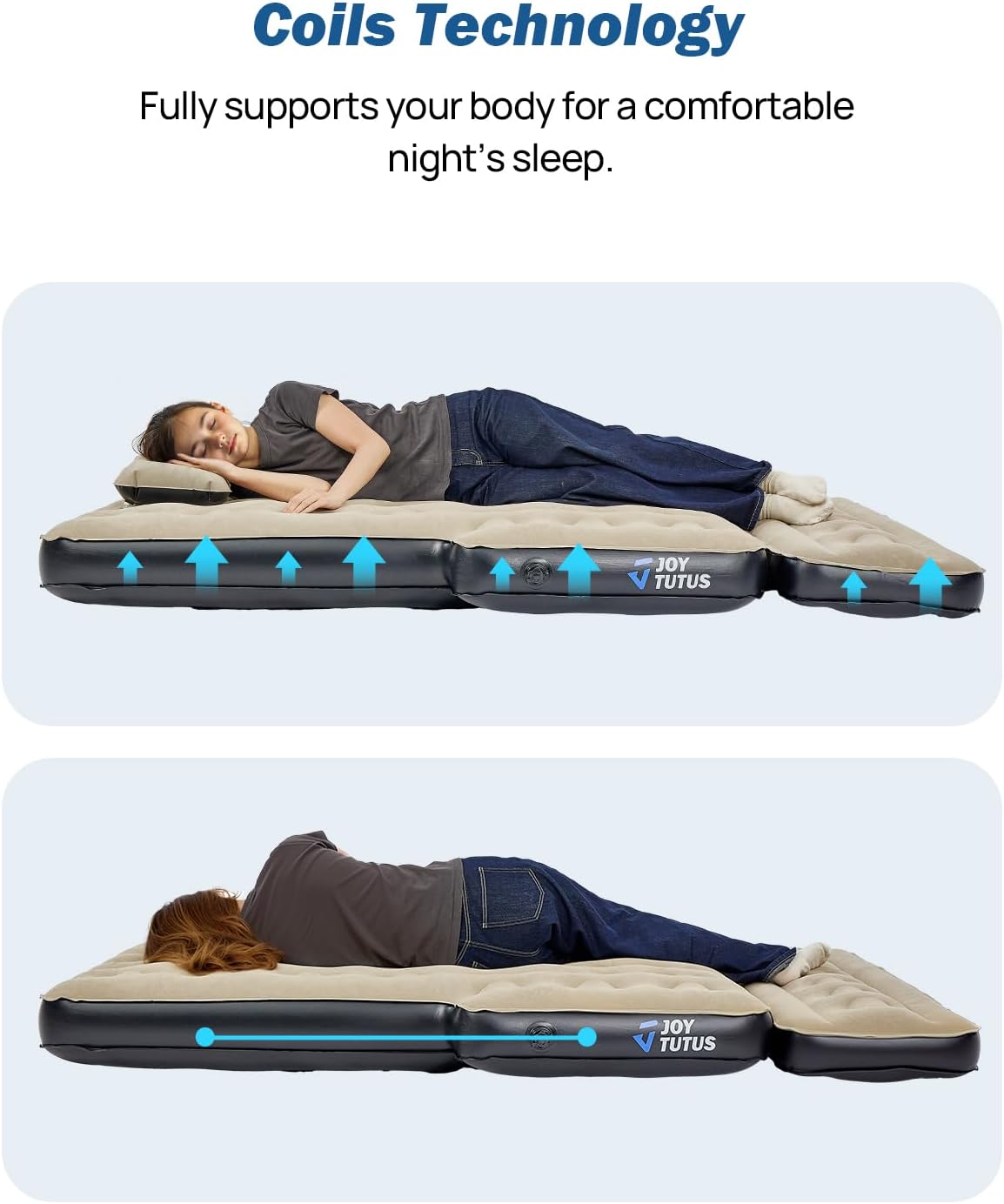 Truck Bed Air Mattress for Full-Size Beds w/ Extension