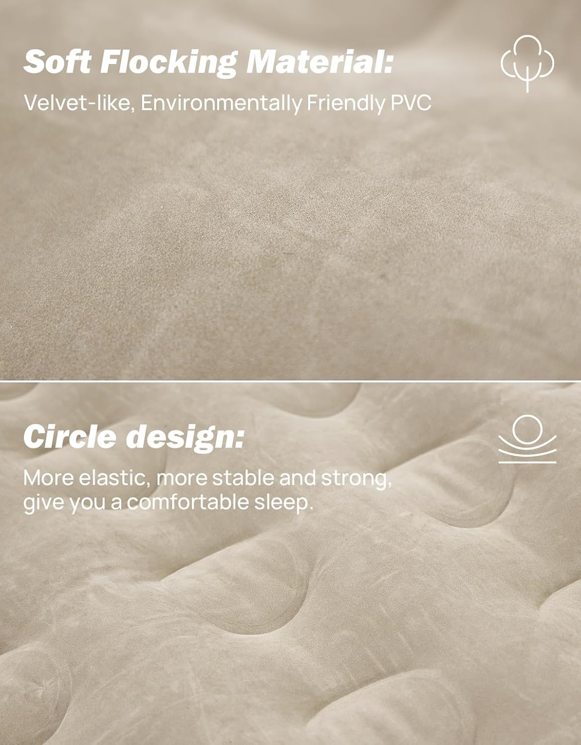 Truck Bed Air Mattress for Full-Size Beds w/ Extension