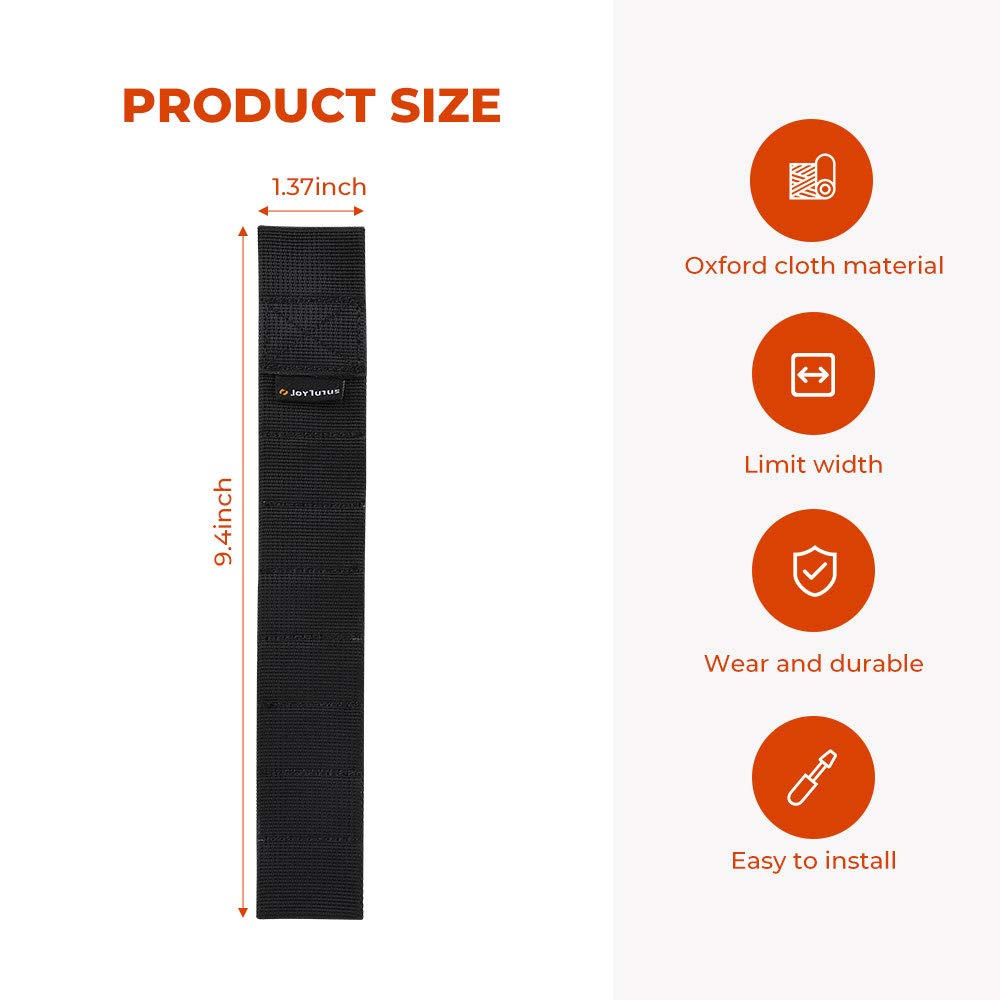 JOYTUTUS Door Limiting Straps, for Wrangler CJ YJ TJ JK JKU JL JLU 1996 to 2024 Load 1000 Lb, 2 Pack