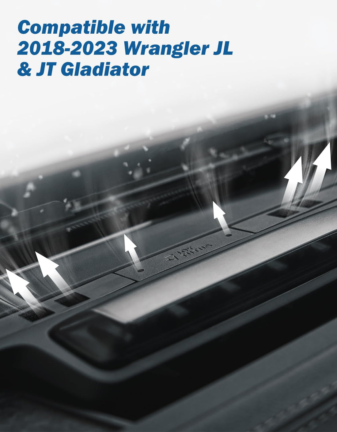 JL Defrost Vent Plugs, Fit for 2018-2023 Wrangler JL & JT Gladiator