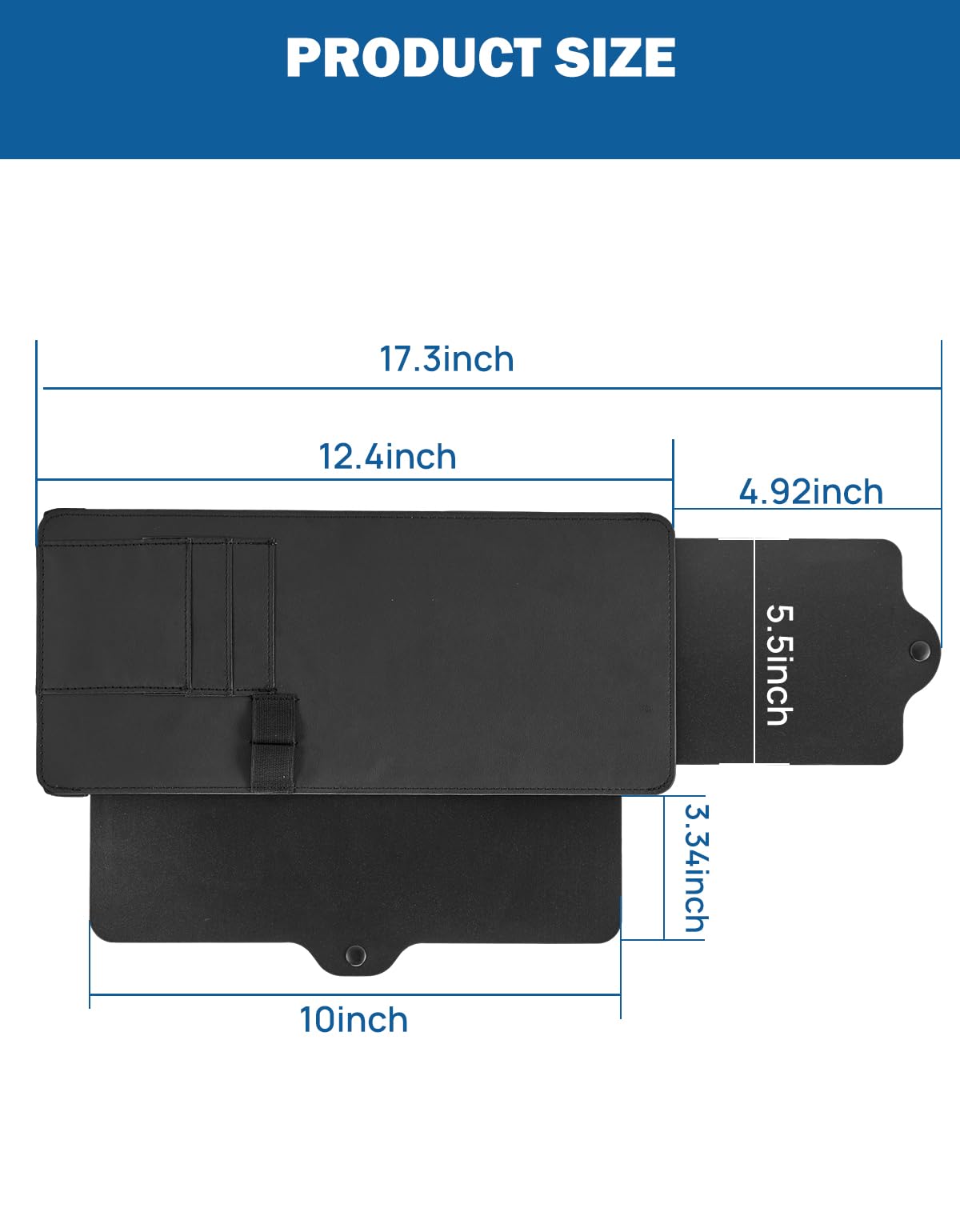 JOYTUTS Car Sun Visor Extender, Sun Visor for Car Protects from Anti-Glare