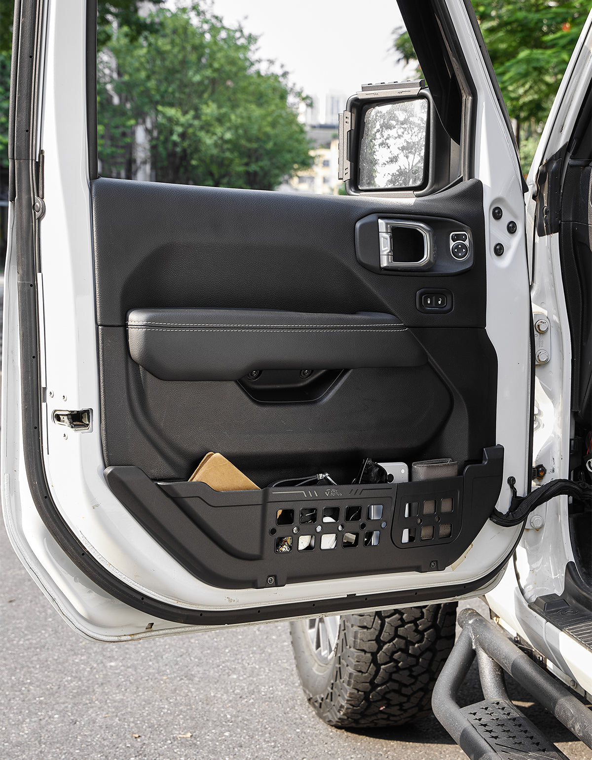 Front Door Storage Pockets for Wrangler JL/JLU 2018–2026 & Gladiator JT, 2PCS