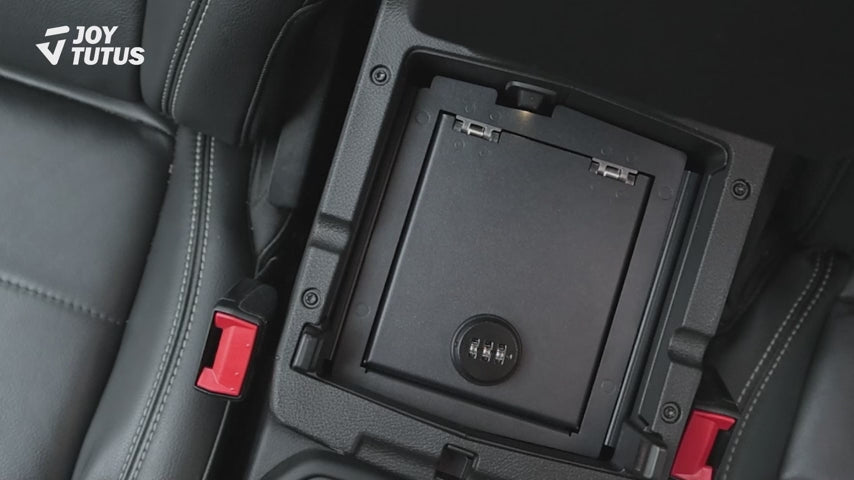 Center Console Lock Box for 2018-2023 Wrangler JL Gladiator JT,  with 3 Digit Combo Password