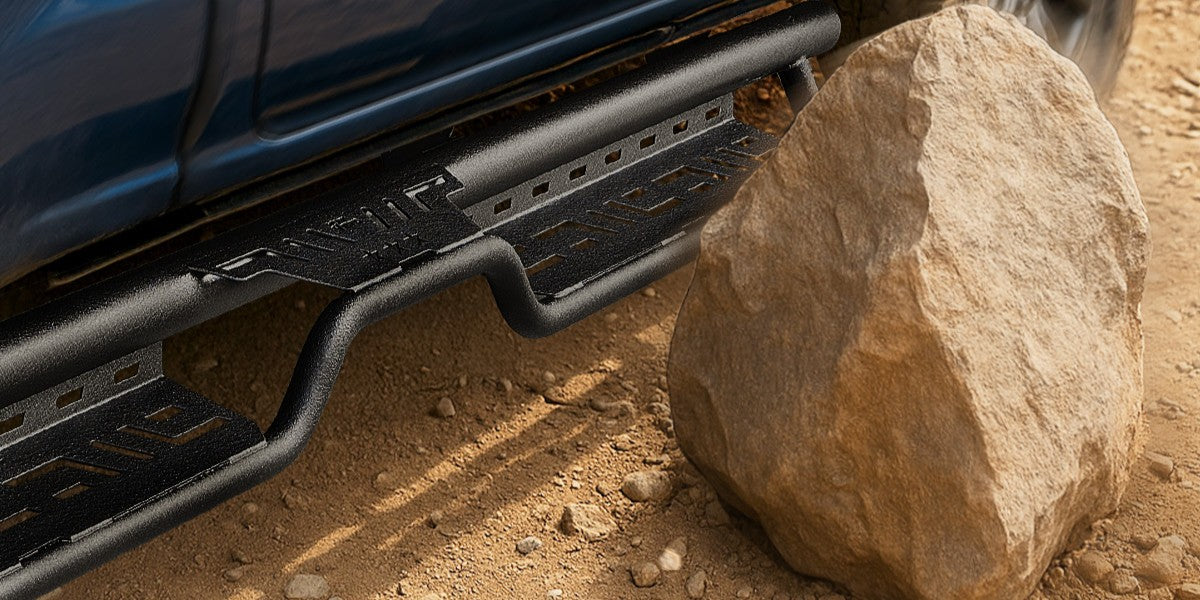 GMC Sierra running boards from JOYTUTUS
