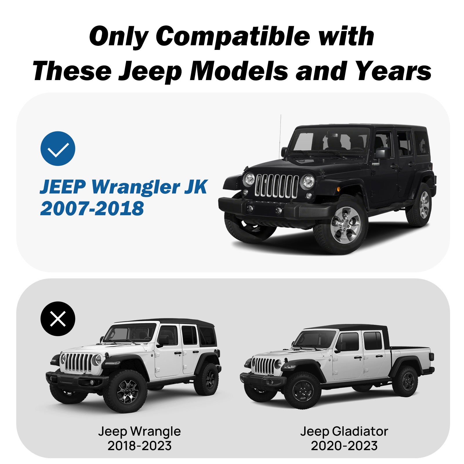 Duck Holder for Jeep Wrangler JK (2007–2018) – 18 Duck Vent Mount