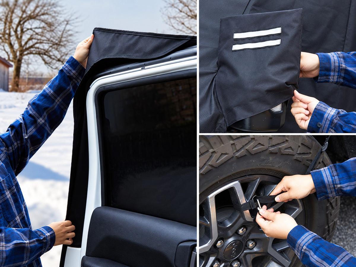 SECURE FROM DOORS TO WHEELS