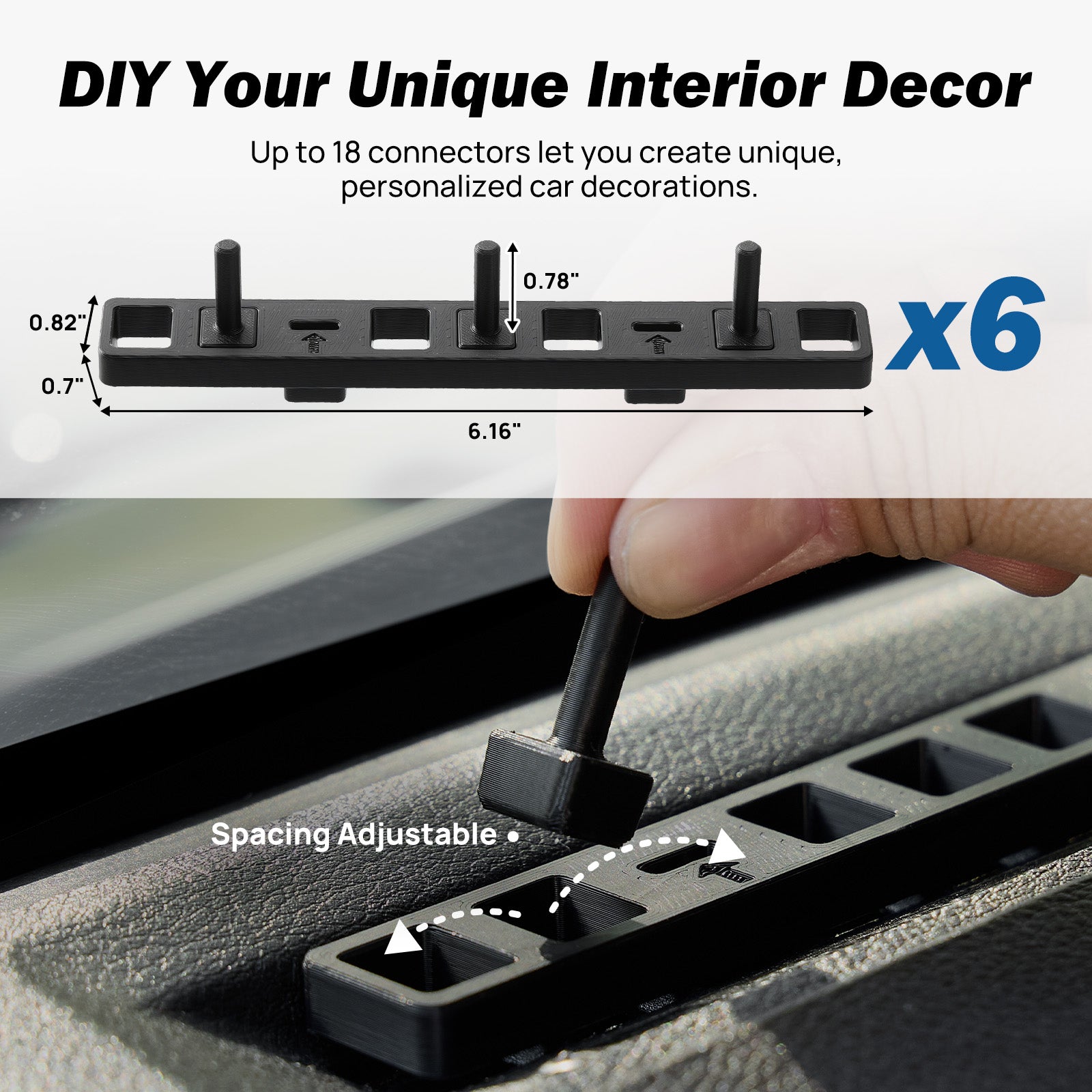 Duck Holder for Jeep Wrangler JK (2007–2018) – 18 Duck Vent Mount