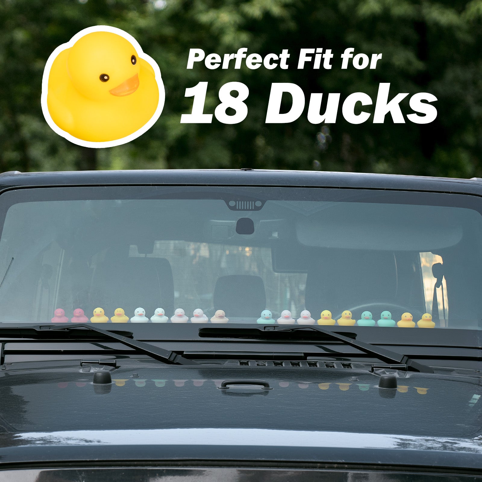 Duck Holder for Jeep Wrangler JK (2007–2018) – 18 Duck Vent Mount