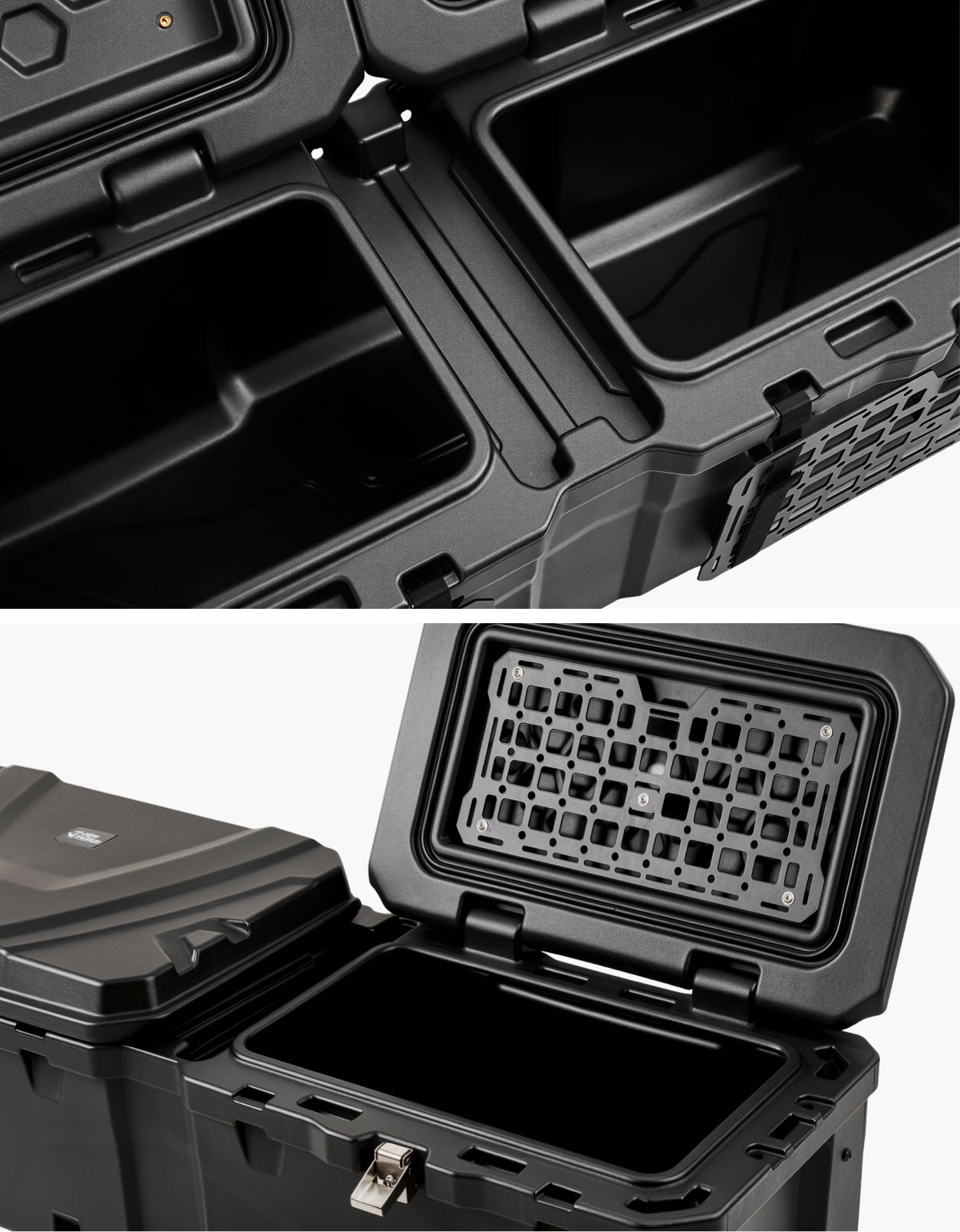 Lockable 160Qt Waterproof Truck Bed Tool Box for Pickup Trucks
