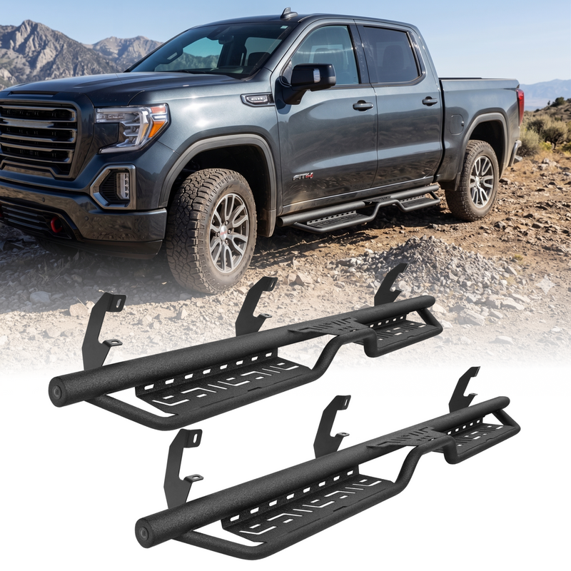 Running Boards for Silverado/Sierra 1500 2019–2026 Crew Cab