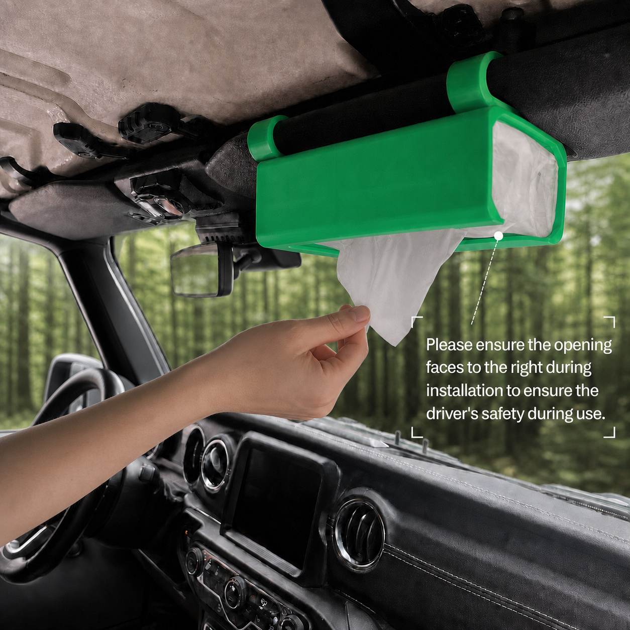 Car Sun Visor Tissue Holder for SUV & Jeep