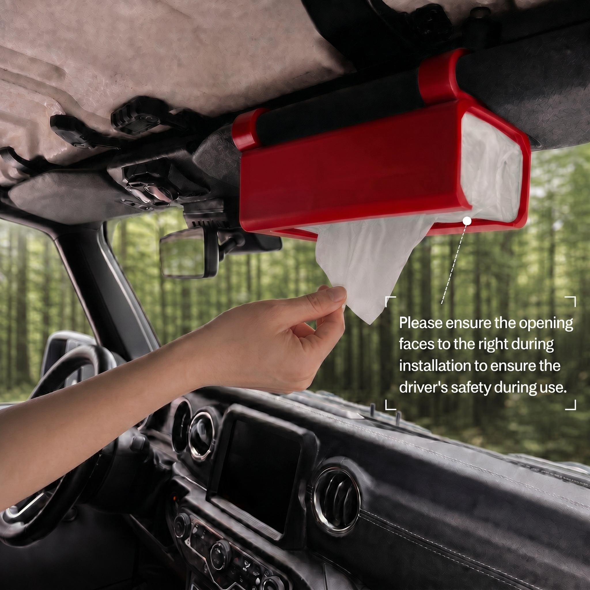 Car Sun Visor Tissue Holder for SUV & Jeep