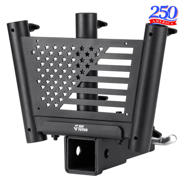 Flag Pole Holder Hitch Mount for Standard 2" Receivers