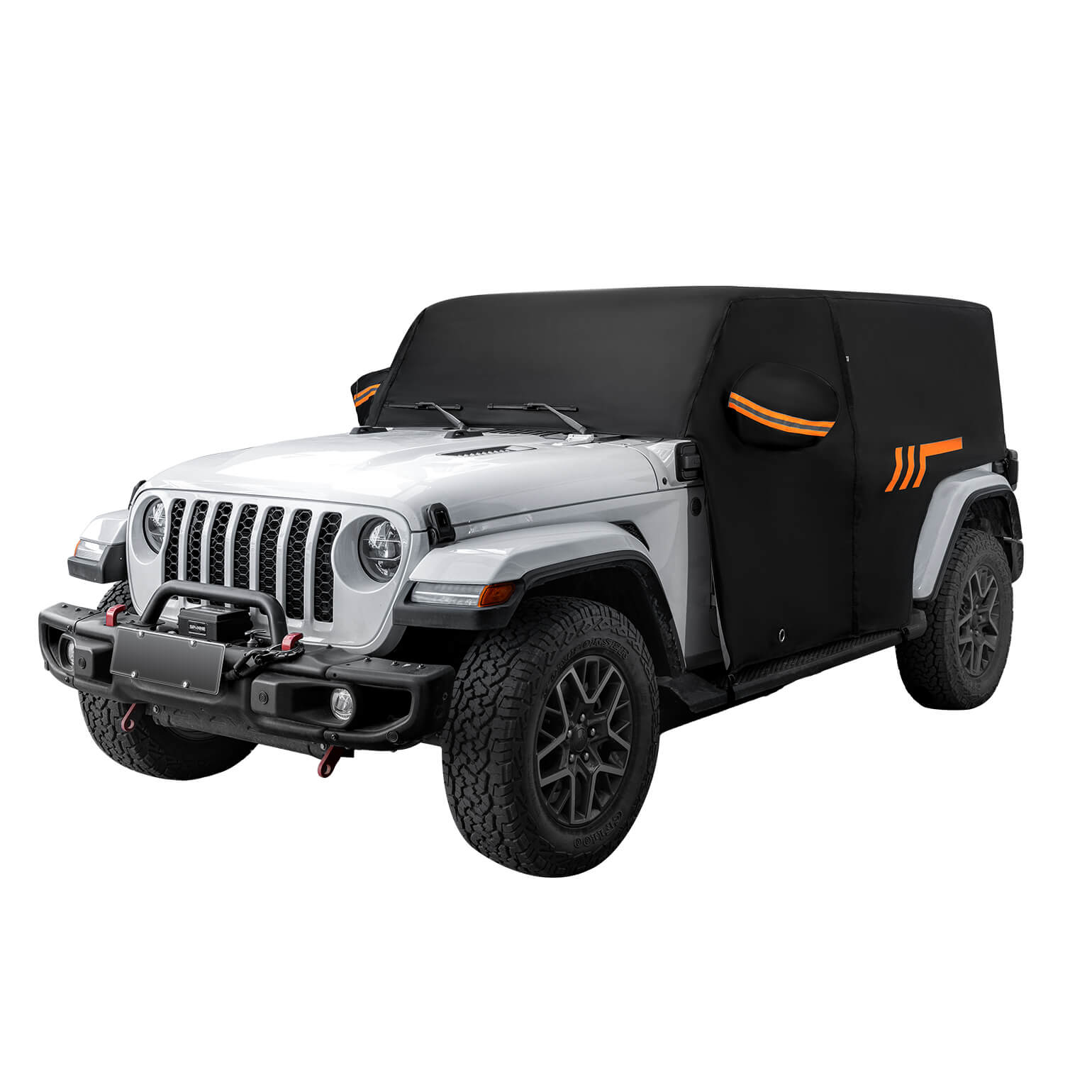 Cab Cover for Wrangler JK/JL 4-Door 2007–2026, Waterproof All-Weather